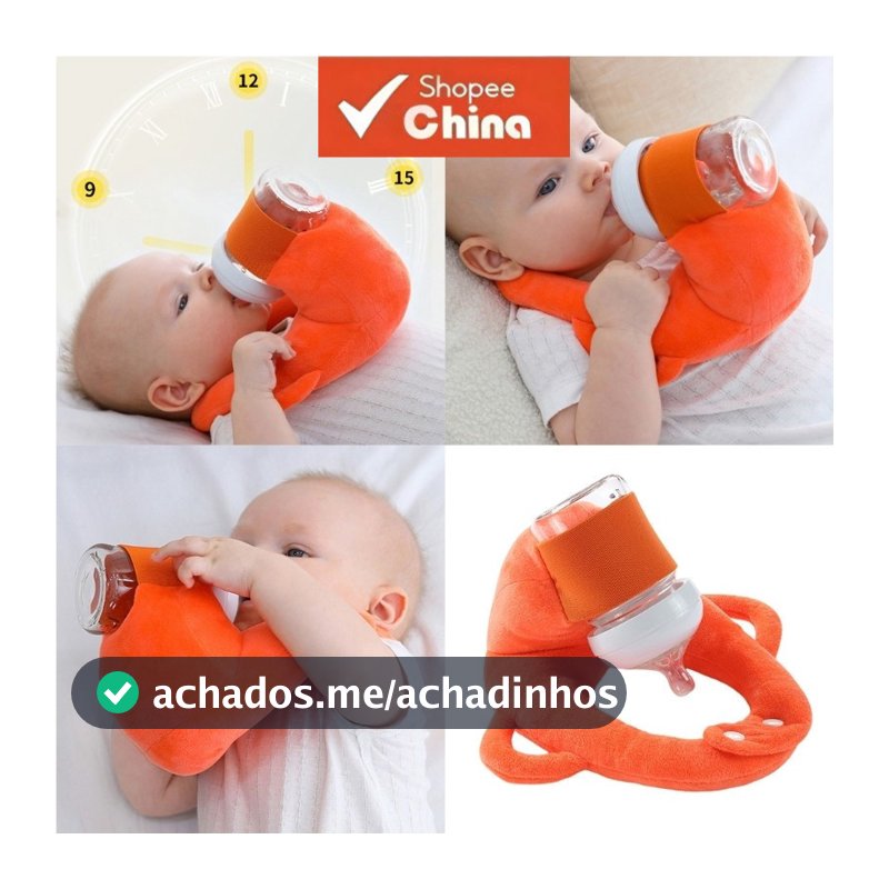 Suporte para Mamadeira para Almofada de Amamentação Autoalimentação Cus 3504 TO61