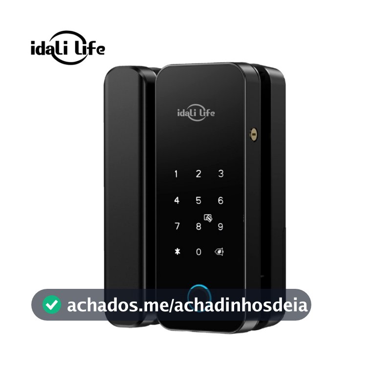 Fechadura De Porta Inteligente WiFi Resistente A Água Eletrônica De Impressão Digital Para De madeira IDALI LIFE