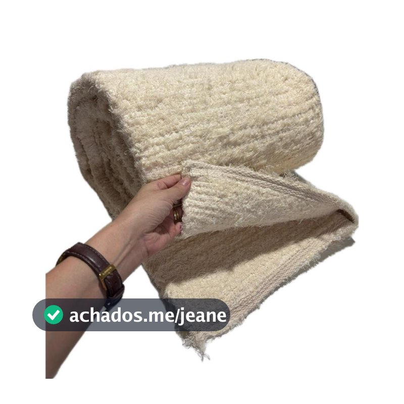 Tapete Boho 1,50m e 2m de largura para sala ou quarto, grosso, pesado e muito macio! Pode ser lavado na máquina.