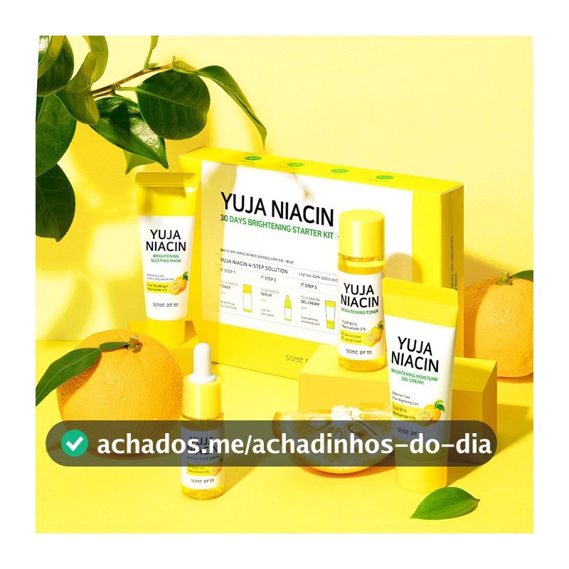 Some By Mi Yuja Niacin Brighting Starter Kit set of 4 / K-beauty / Korea shipping
