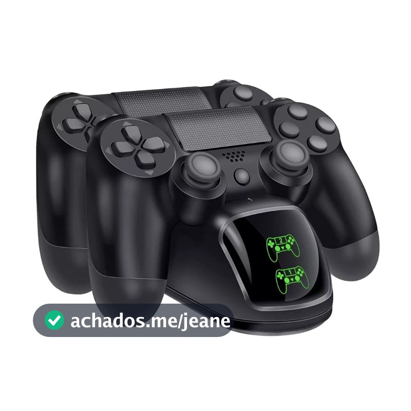 Base Carregador Duplo Compatível Controle Ps4 estação de carregamento SUP889