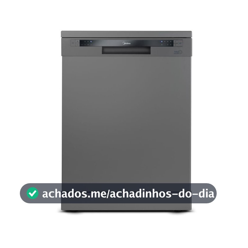 Lava louça Midea Cinza 127V 14 Serviços (DWA14S1)