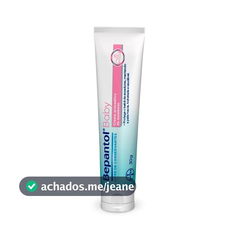 Creme Preventivo de Assaduras Para Bebês Bepantol Baby 30g