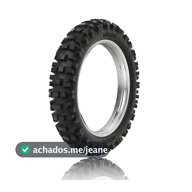 Pneu Traseiro Honda Biz 125/110/100 Pop 100 RINALDI 80/100-14 SH31 Uso Com Câmara Trilha Off Road