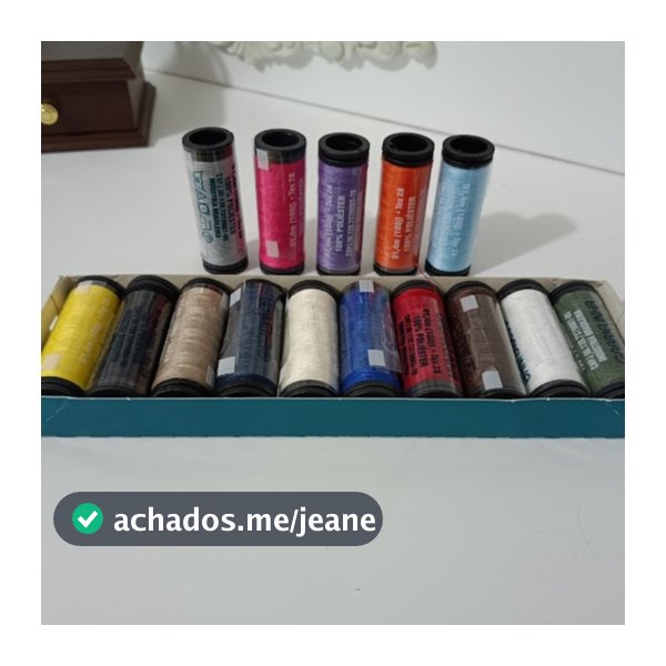 Linha Gabrielinha kit com 15 tubos em cores sortidas