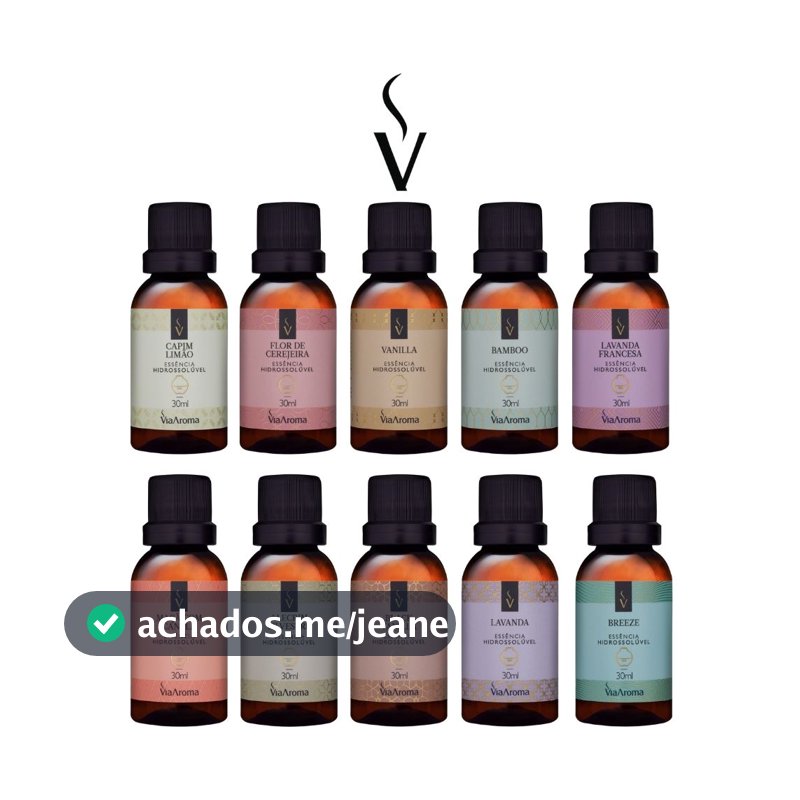 Essência Hidrossolúvel Via Aroma - 30ml