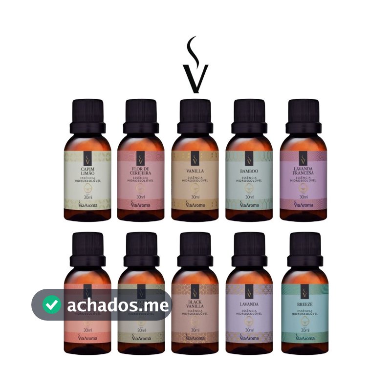 Essência Hidrossolúvel Via Aroma - 30ml