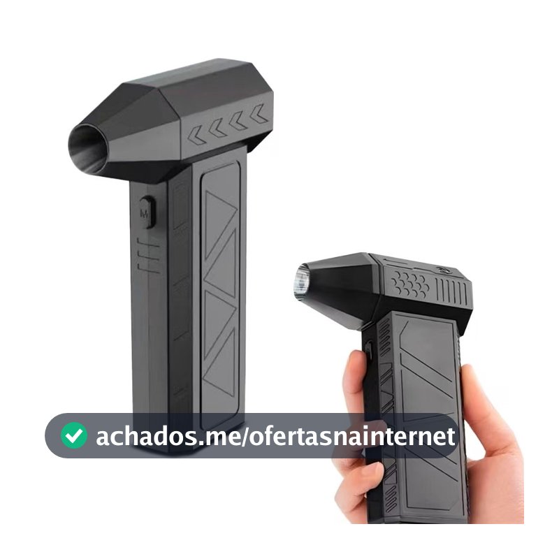 Ventilador Soprador De Ar Turbo 130000 Rpm Sem Fio Portátil