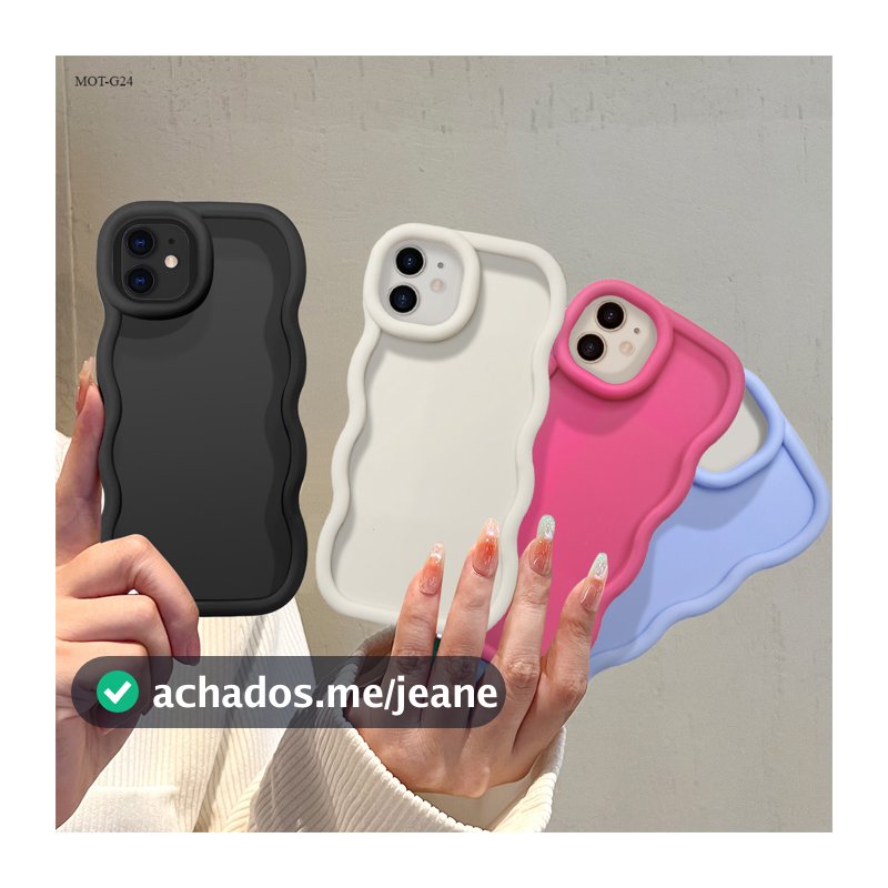 Para Motorola Moto G24 G22 G34 G35 G67 G77 G86 G56 G52 G32 G55 G82 G53 G60 G54 G75 G84 Edge 50 Fusion 5G Capa  MKL0000