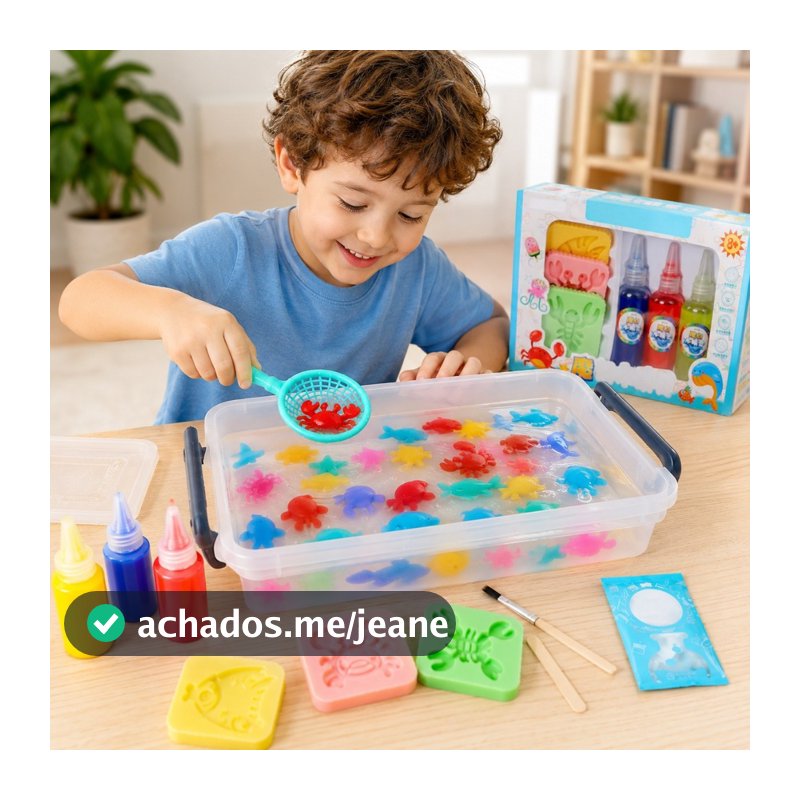 Fábrica de Bichinhos Infantil – Brinquedo Educativo Criativo para Montar Animais