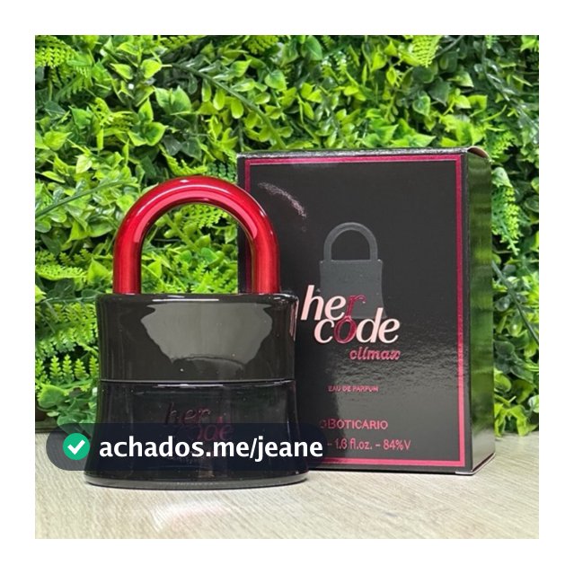 Her Code Clímax Eau de Parfum Feminino 50 ml