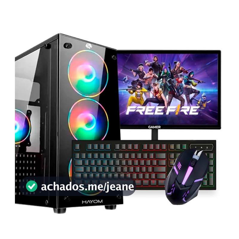 PC GAMER COMPLETO AMD RYZEN 3 3200G 16GB (RADEON VEGA 8), A520M, SSD 1TB