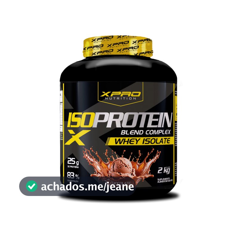 Whey Protein Isolado Iso Blend Complex 2Kg - XPro Nutrition