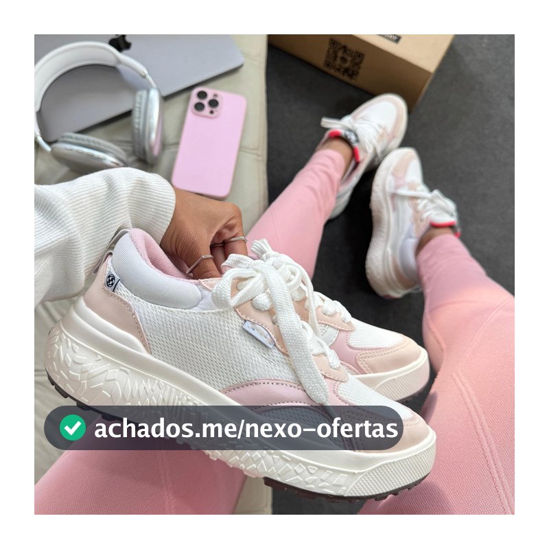 Tênis Feminino Blogueira Casual Academia Confortável Leve Macio