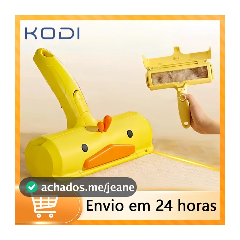 Removedor Fiapos Lavável e Reutilizável Patinho Para Móveis Sofá Cama -Y3