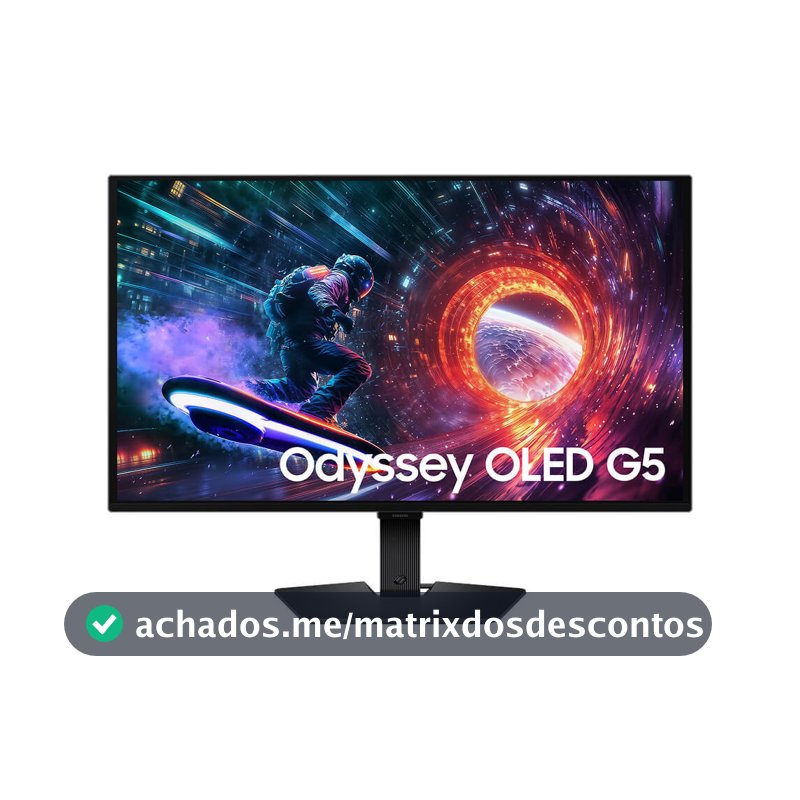 Monitor Samsung Odyssey OLED G5 27", QHD , 180Hz, 0.03ms, G-sync, FreeSync, DP, HDMI