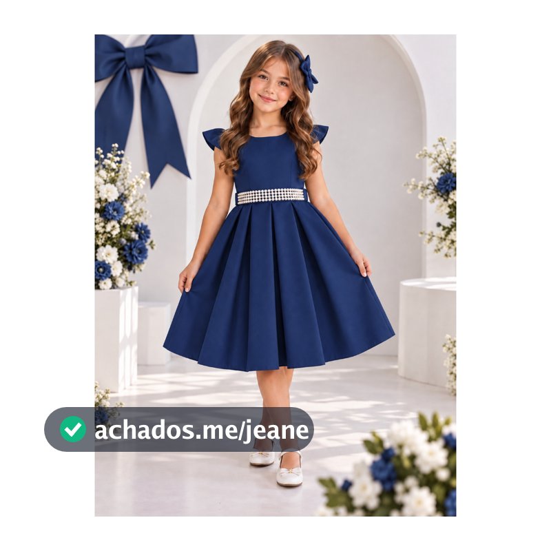 Vestido Pérola Luxuoso Moda Infantil Blogueira Mini Diva Aniversário Foto Festa Casamento Elegante