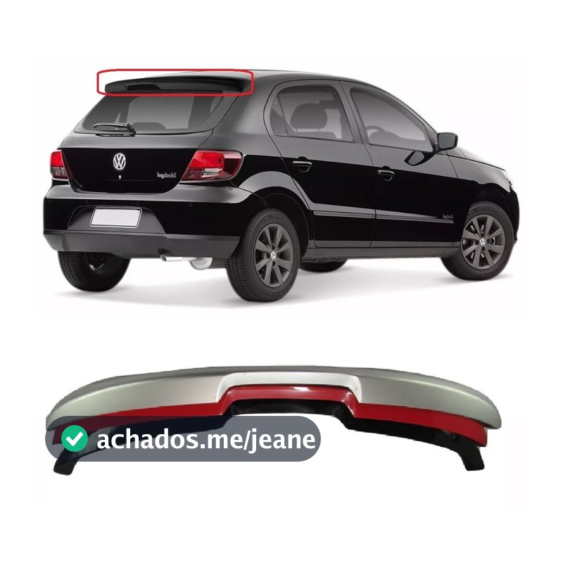 Aerofolio Porta Malas Tampa Traseira Gol G5 Original