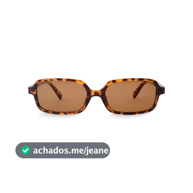 Óculos de Sol Retangular Ibiza Tortoise Clássico Retrô Unissex Proteção UV400 Premium Estilo Moderno