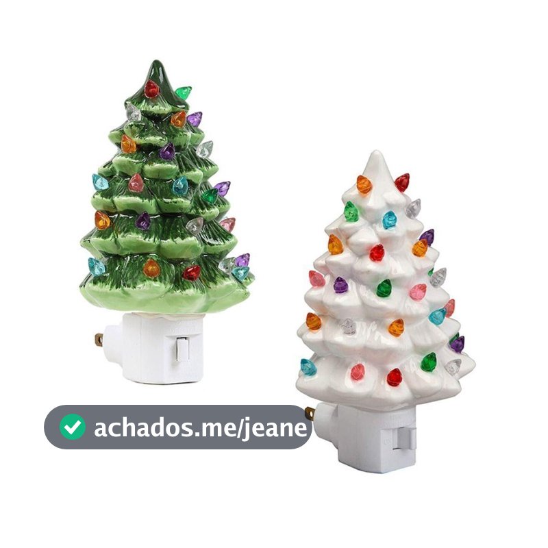 Luz Noturna De Árvore De Natal , Com Lâmpada De Cabeceira Quente Liga/Interruptor , Para Quarto , Sala De Estar , Festiv