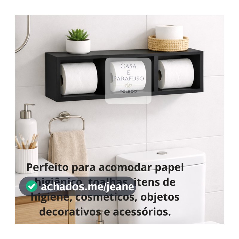 Nicho Triplo Prateleira, Decoração Sala, Nicho para Banheiro , Cozinha , Quarto 07
