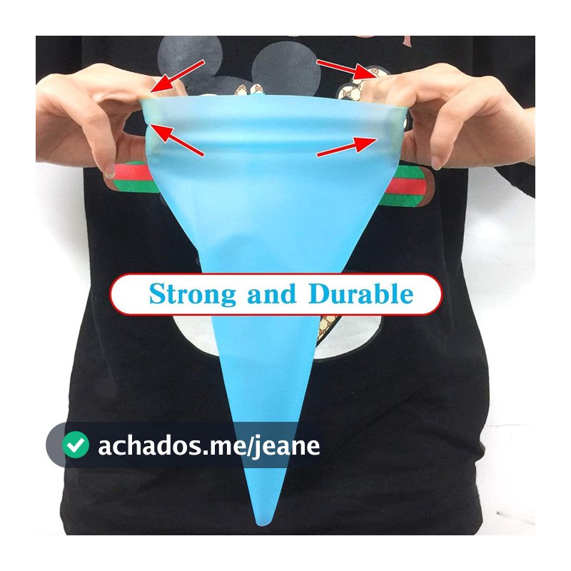 24 Conjunto De Saco De Confeiteira De Silicone Com Bico Para Decoração Com Creme Confeitaria Bolo Sorvete