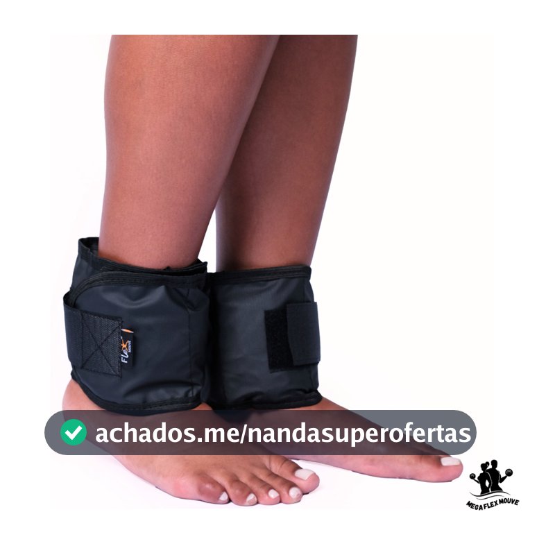 Caneleira Com Peso 4kg Par Tornozeleira Peso Treino Exercício Crossfit Fitness Academia Musculação
