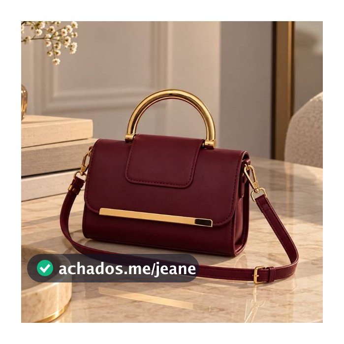 Bolsa Feminina Transversal Minimalista Casual