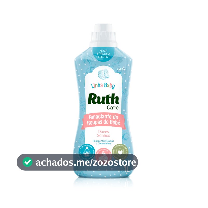 Amaciante Diluído Baby Care Doces Sonhos Ruth 1L