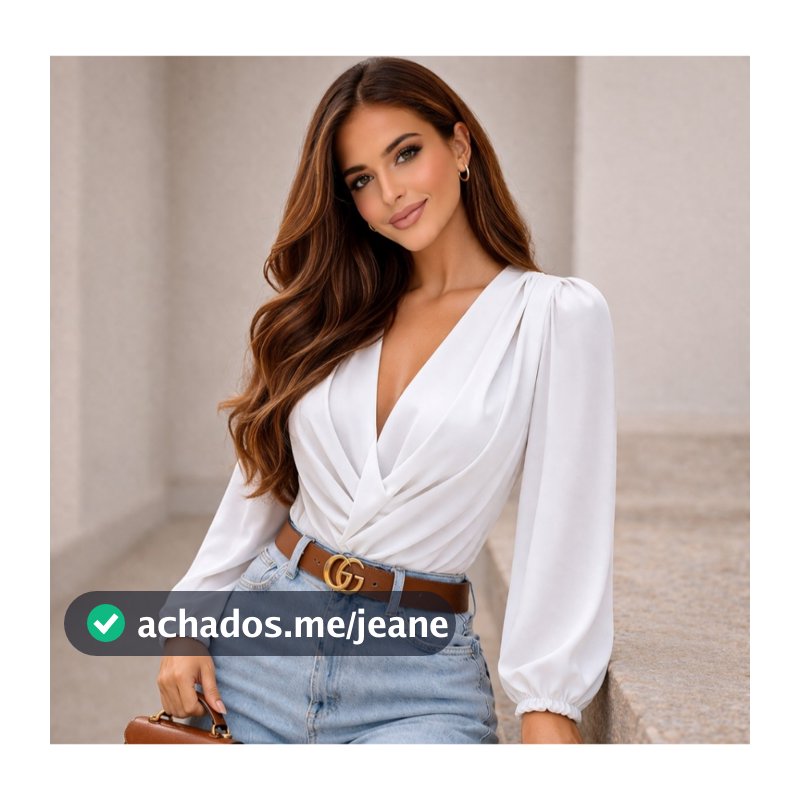 Blusa Body Tecido Duna Nao Amassa Manga Longa Princesa Bulfante