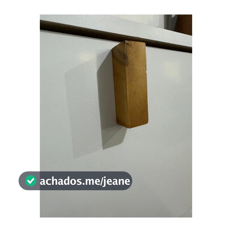 kit 2 Puxador em madeira para mesa de cabeceira ou aparador Comprar moveis para casa