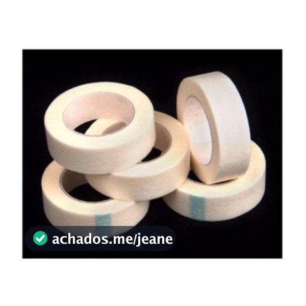4 Rolos Fita Micropore Olhos P Alongamento Cílios Cilios Cirúrgica Fio a Fio