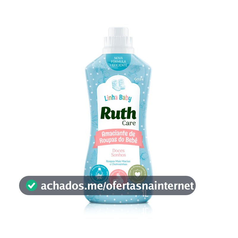 Amaciante Diluído Baby Care Doces Sonhos Ruth 1L