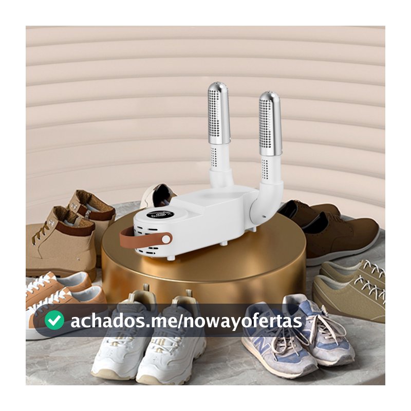 Secador De Sapato Inteligente Dobrável Tênis Elimina Umidade Mal Cheiro E Odor