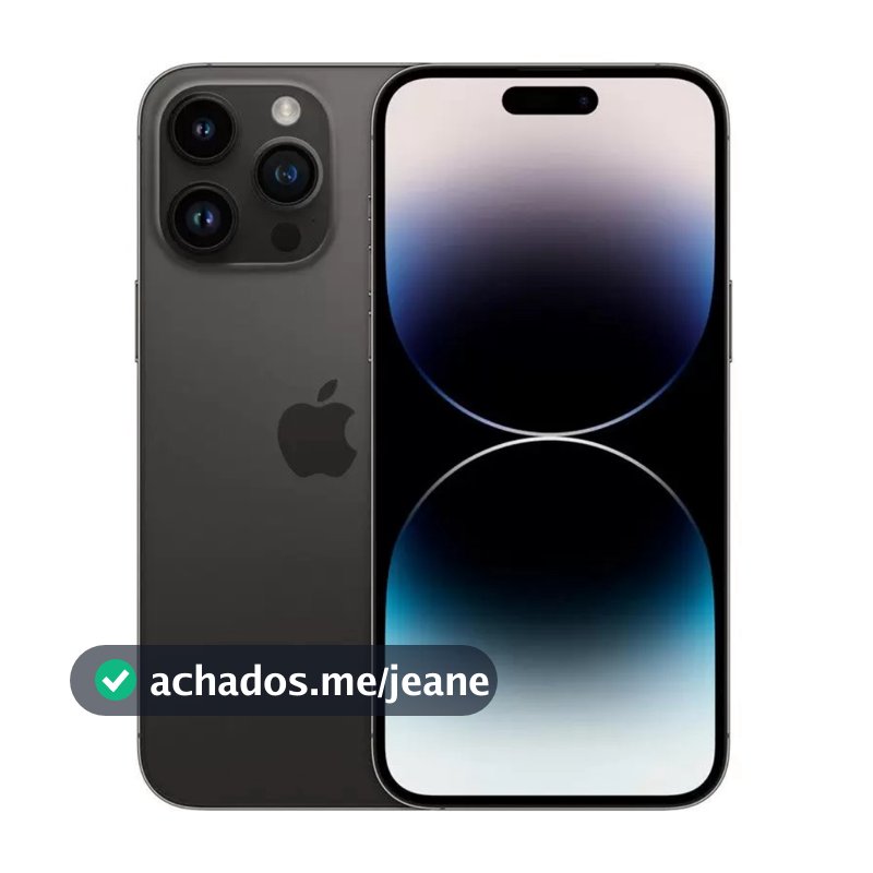 Usado: Iphone 14 Pro Max 128 GB Preto - Excelente