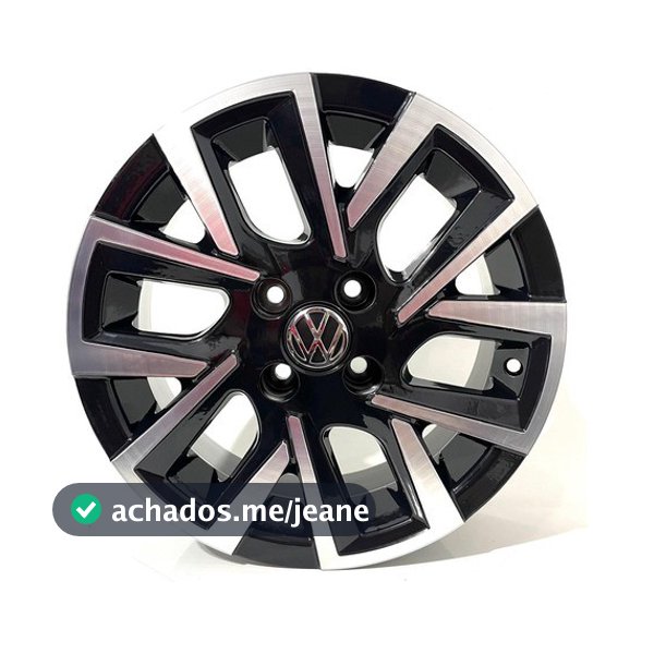 Jogo de rodas S48 Aro 17 gol G1 G2 G3 G5 G5 G6 G7 G8 Saveiro Voyage 1.0 Up Msi Frete grátis