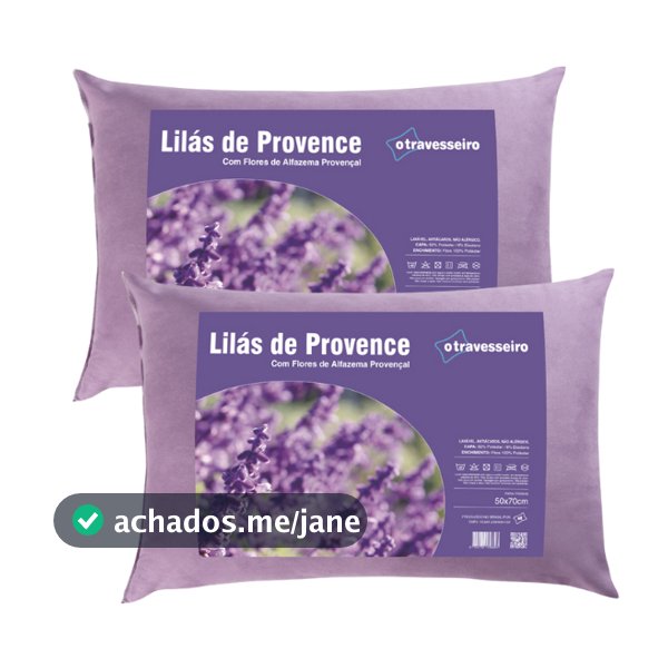 Travesseiro Antialergico com Aromaterapia Lavanda 50x70 Toque Aveludado Ajuda na Insônia e Ansiedade