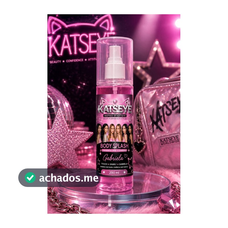 Body Splash KATSEYE 200ml Perfume Feminino Fragrância Docinha Cheirosa Presente Fãs K-Pop