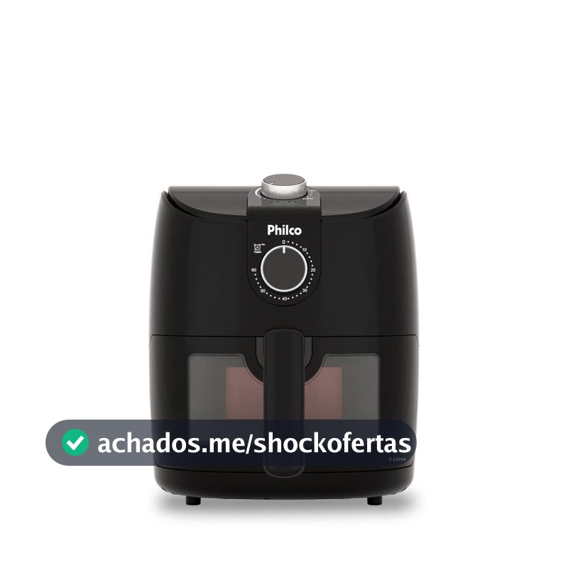Air Fryer Philco 4L Revestimento Redstone 1500W PAF40A