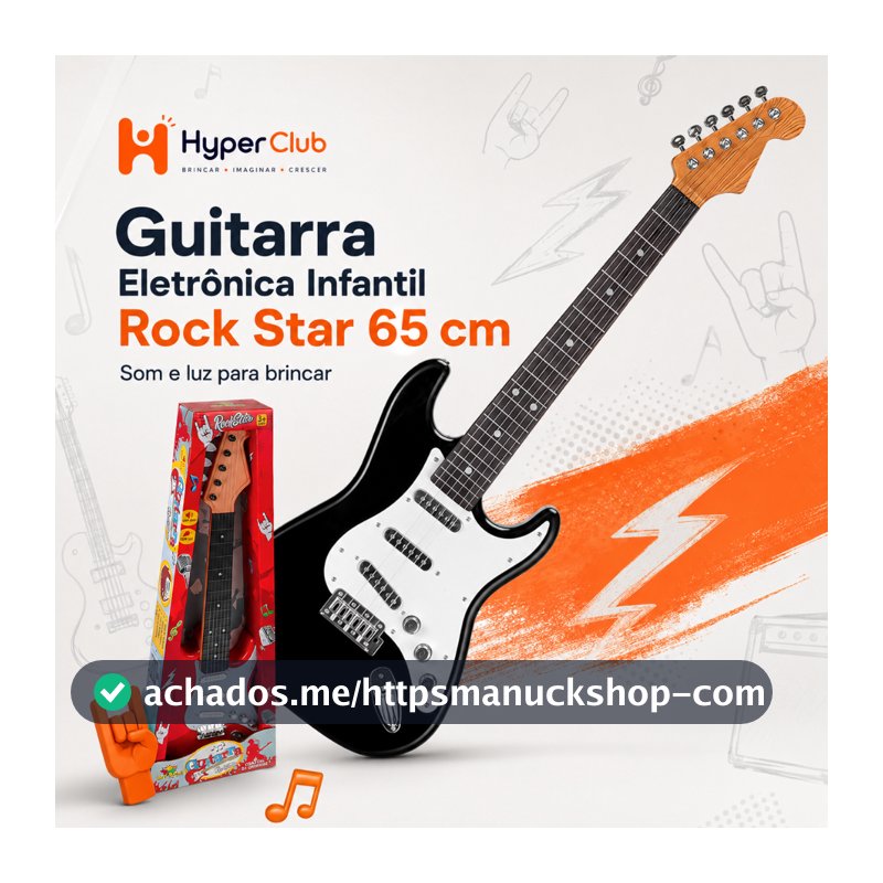 Guitarra Infantil Eletrônica guitarra musical Cordas de Aços brinquedo instrumento musical