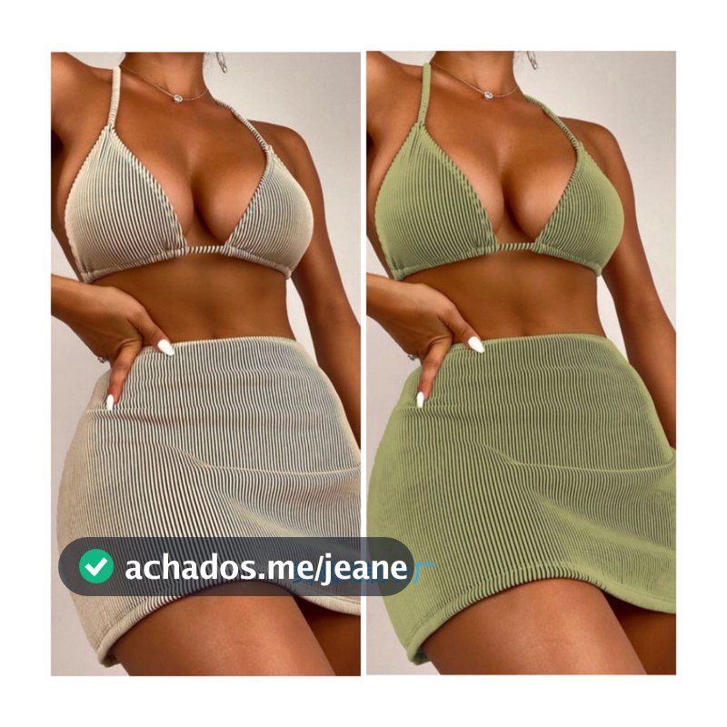 Novo  biquini feminino maio de praia biquíni feminino de três peças