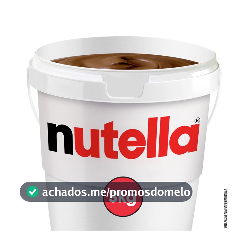 Creme De Avelã Balde 3kg Nutella