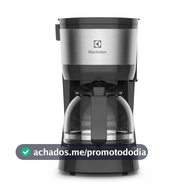 Cafeteira Elétrica Electrolux Ecm10 15 Xícaras 600w Grafite 110V