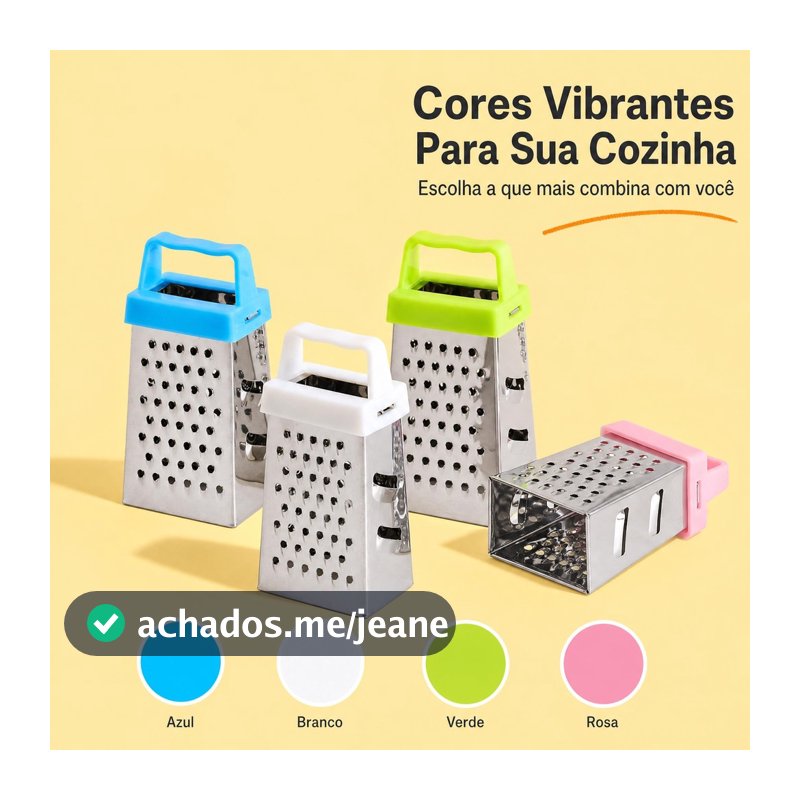 KIT 30/40/50 Mini Ralador Inox Com Ima Ralador Multifuncional   Ralador Lembrancinha Ultensilios De Cozinha