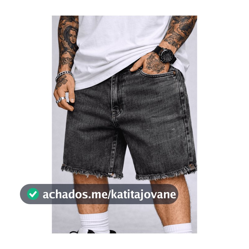 Shorts Jeans Masculino Graysky short jogador Shorts Jeans