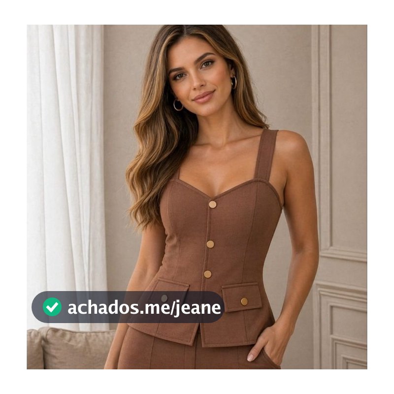 Blusa Feminina Casual Elegante Com Bojo e Alça
