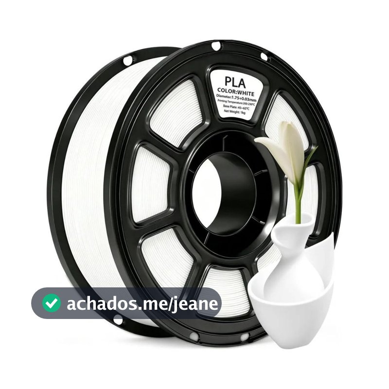 Filamento PLA 1,75mm 1kg Para Impressora 3D