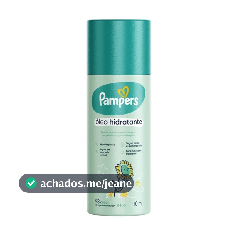Óleo Hidratante Corporal Girassol 110ml - Pampers