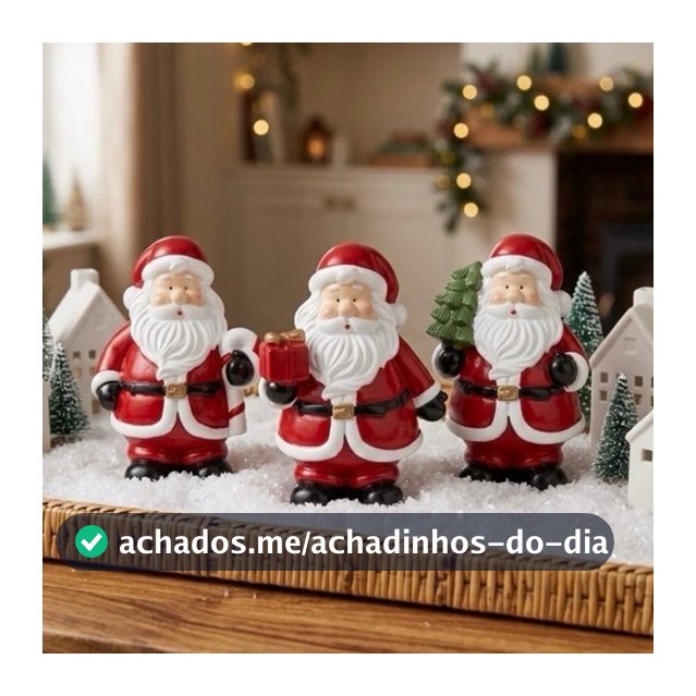 Papai Noel Enfeite Natalino Resina Decoração Árvore Natal Estátua Natal Decoração Natal Decorativo