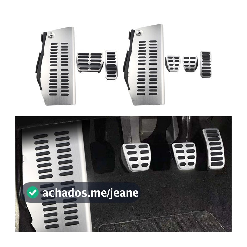 Pedais De Carro Para Volkswagen VW Polo Golf 4 MK4 Bora Beetle RSi GTI R32 Vento Fox Up Freio A Gás Pé Resto Pedal Capa